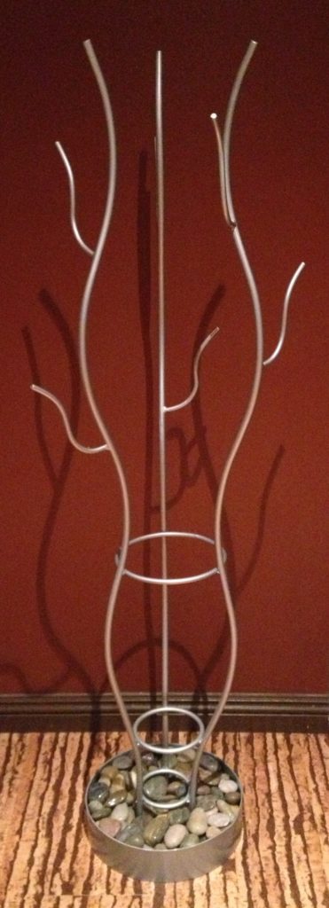 metal coat and umbrella rack