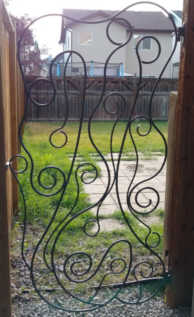 wrought iron gates