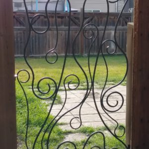 metal garden gate