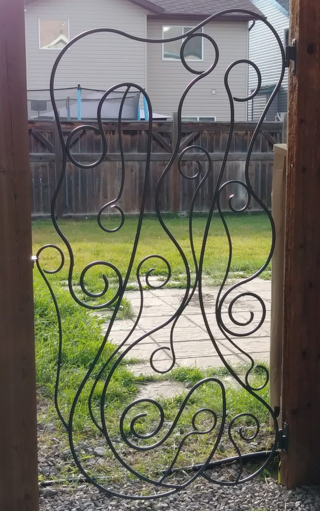 metal garden gate