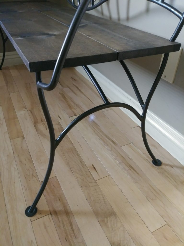 Iron Bench close up 2