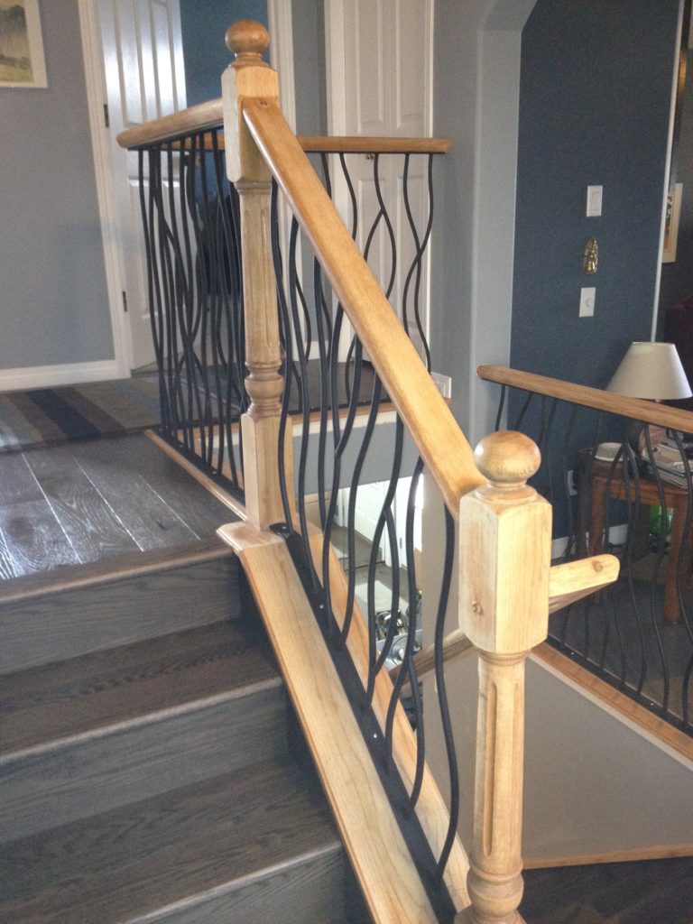 5 Step Stair Railing Design Transformation by Cam Harris Art Art