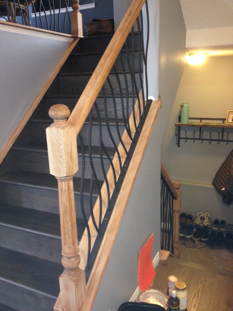 5 Step Stair Railing Design Transformation by Cam Harris Art Art