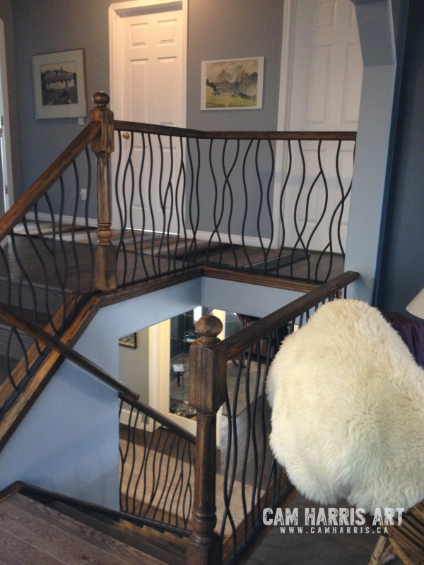 Iron Interior Railing