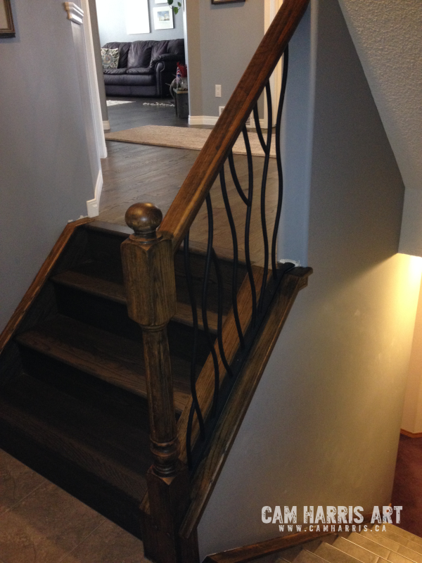 metal stair railing Calgary, AB