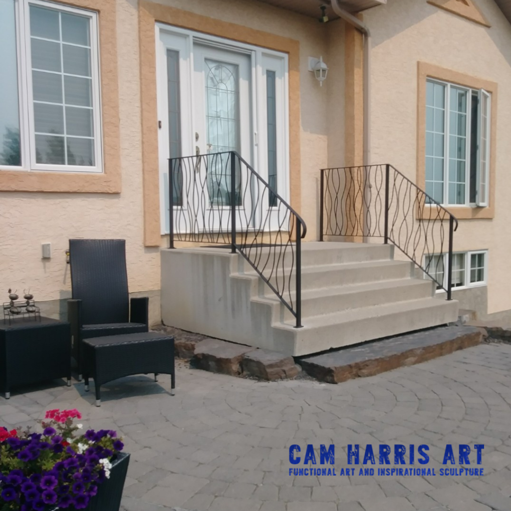 wrought iron railing