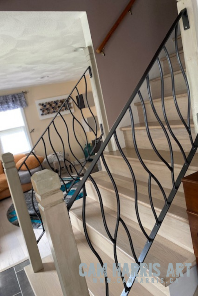 iron stair railing 