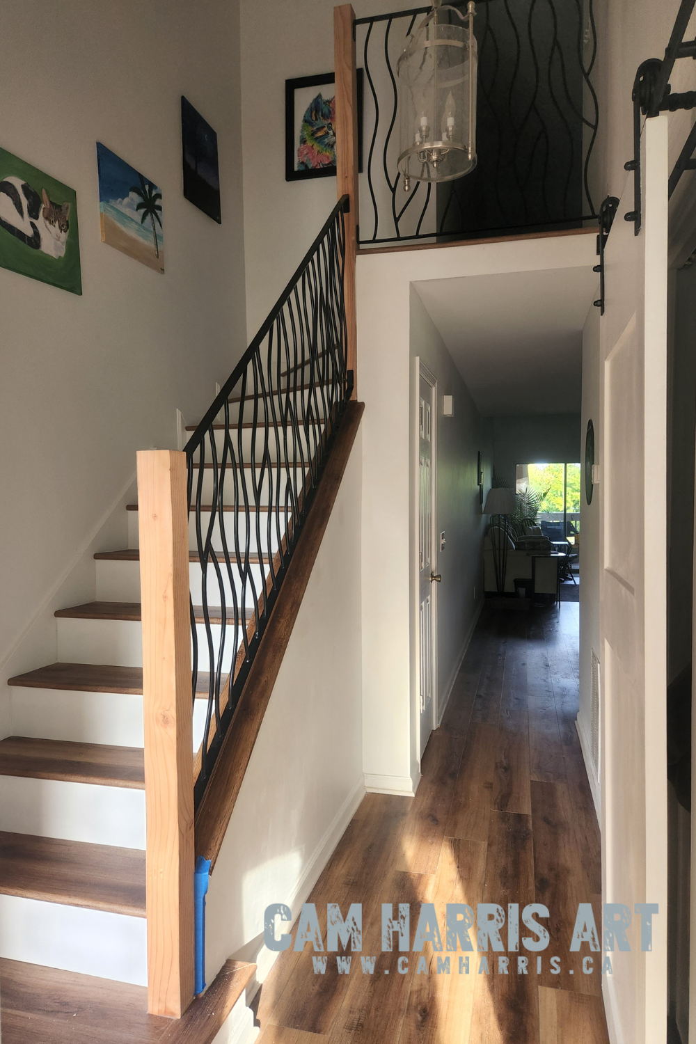 Davidson North Carolina – Bent Wrought Iron Railing Project