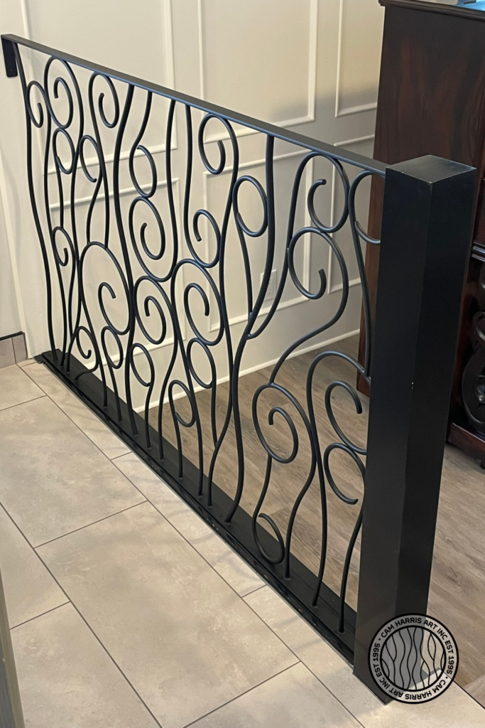 whimsical design railing