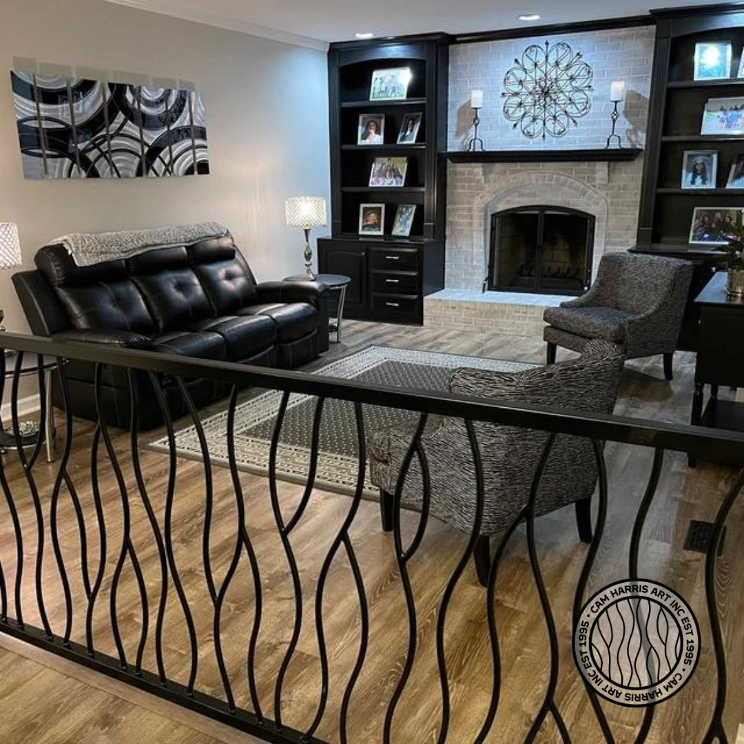 Wrought Iron Railing Frederick Maryland Project