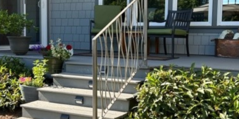 Exterior Iron Railing Damascus Oregon Project