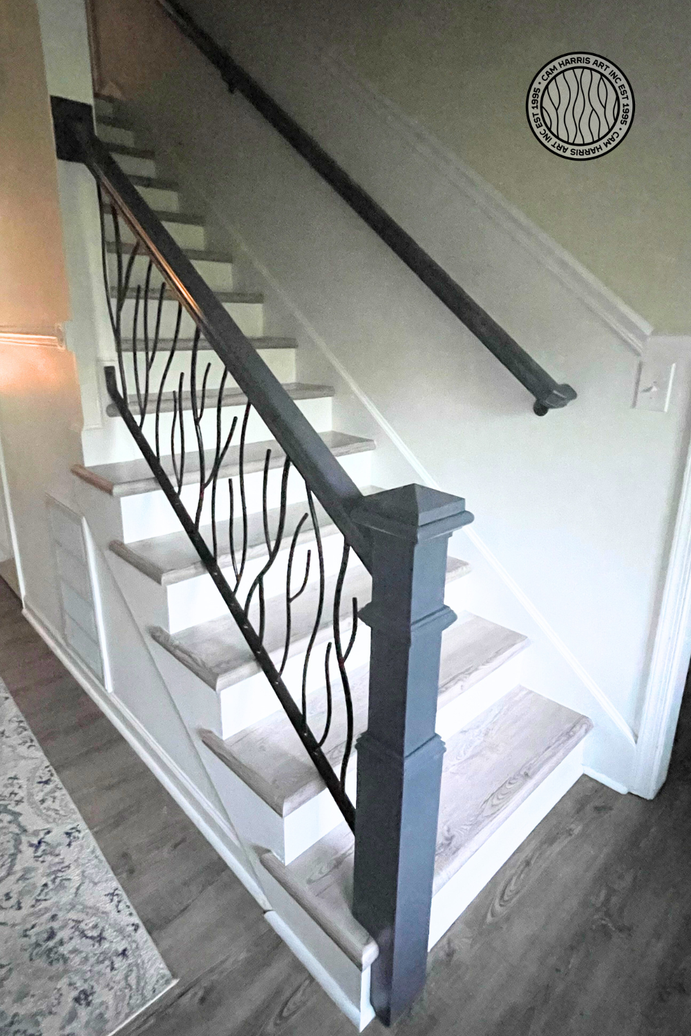 Stair Railing Makeover