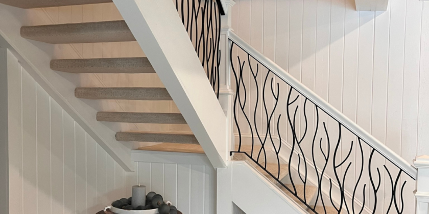 Creation of Twigs Design Branch Style Metal Railing