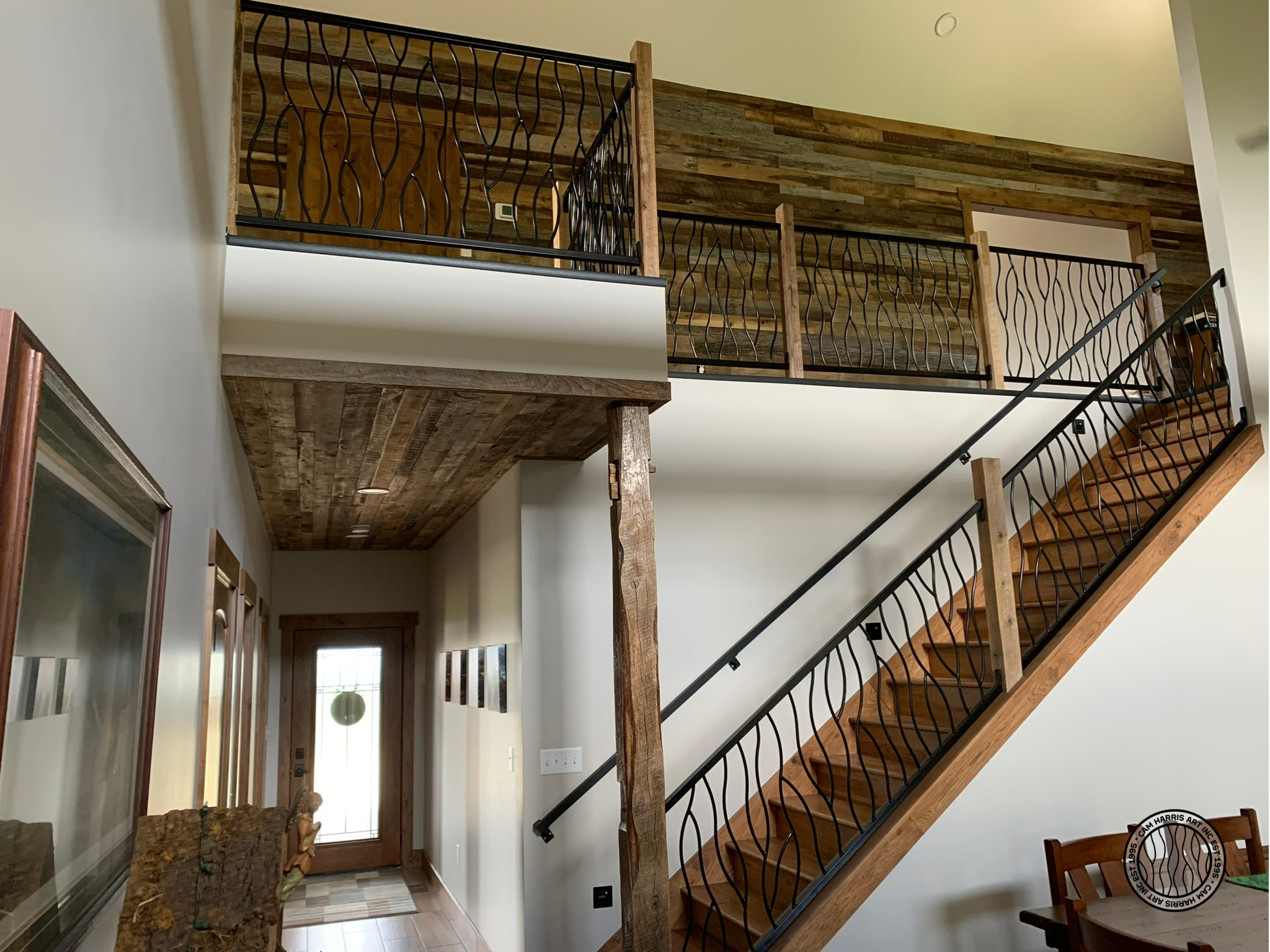 Custom Iron Railing Project in Knoxville TN