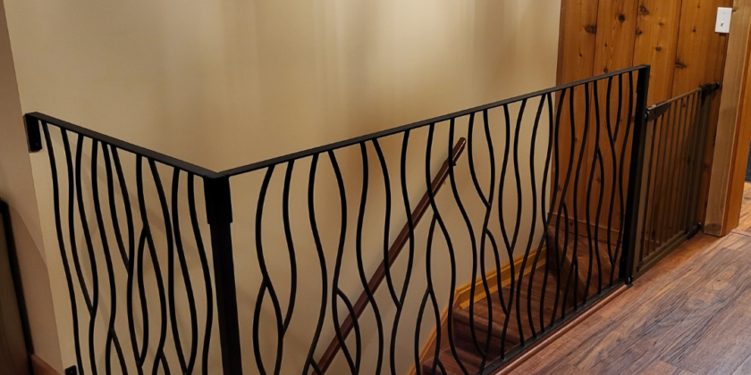 Metal Stair Railing Project – Naples New York