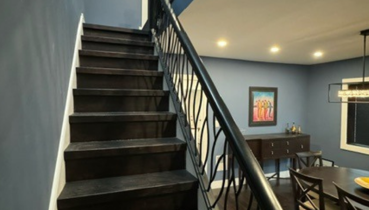 Stair Railing Project In Maspeth New York