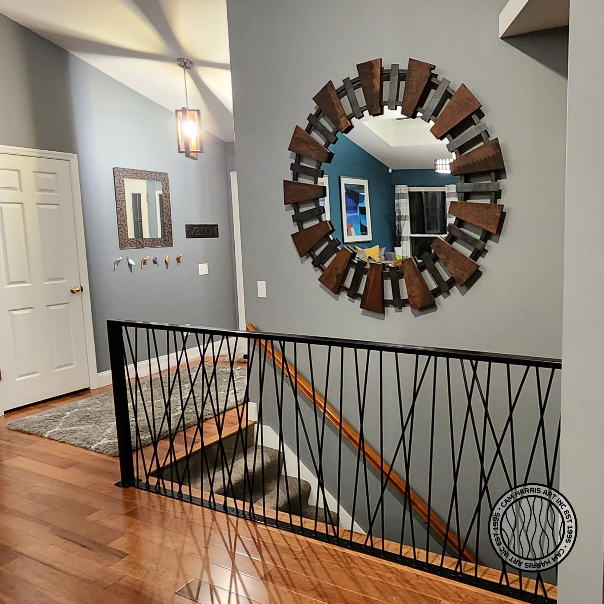 Modern Railing Sticks Design Project Missouri