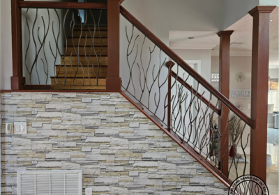 Branch Style Railing Twigs Design