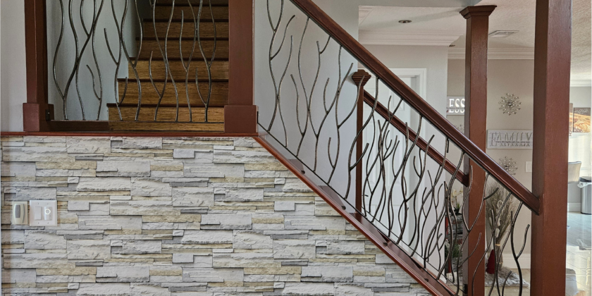 Branch Style Railing Twigs Design