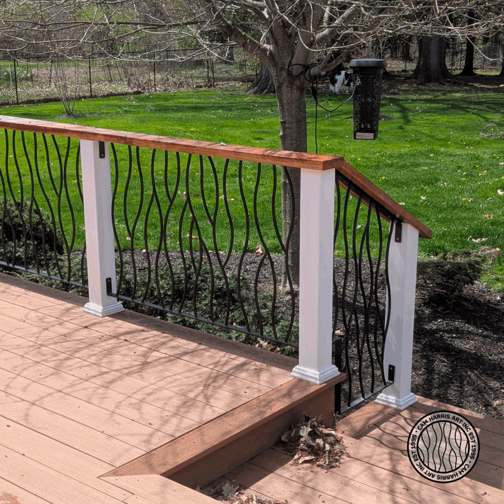 Modern Style Deck Railing