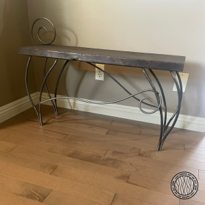 Ironwood bench
